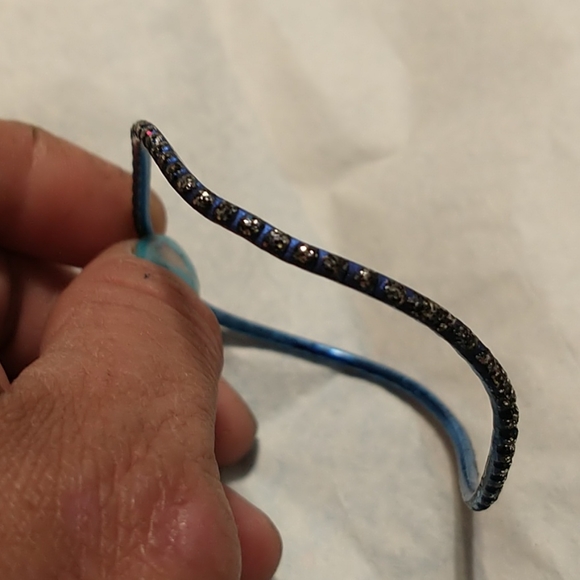 Blue Wave Sparkles Bracelet - Picture 3 of 7